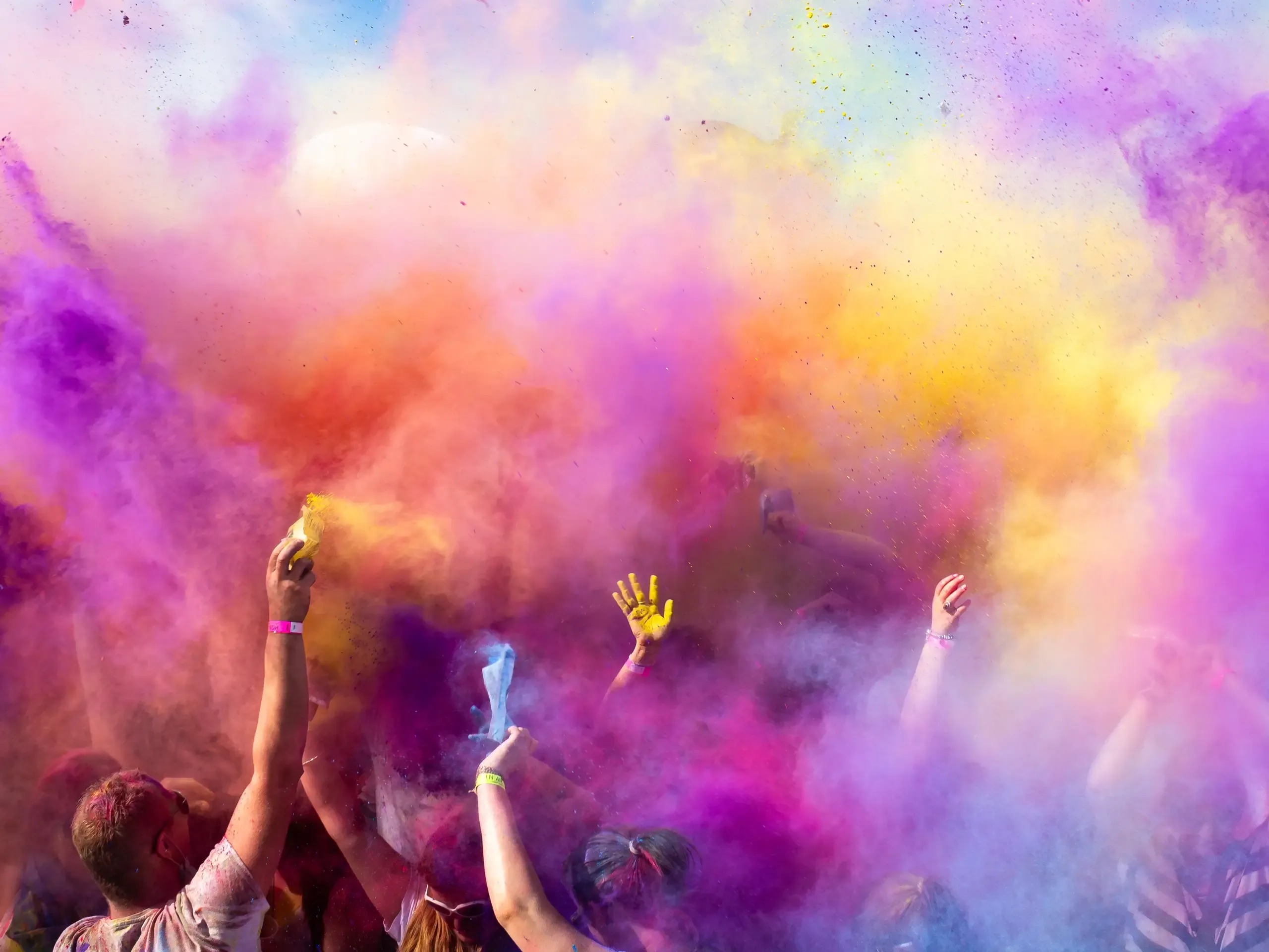Holi Festival am Bärwalder See